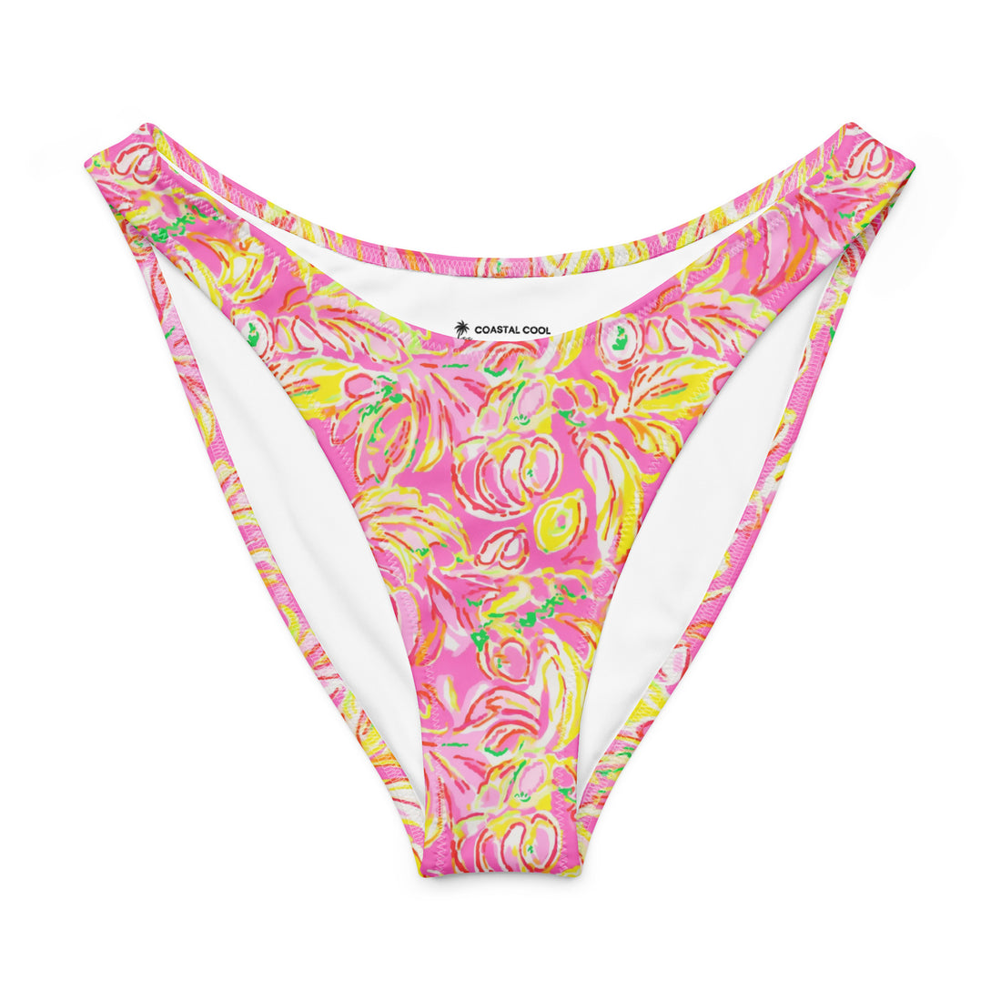 Siesta Key V-Waist Bikini Bottom-Coastal Cool