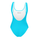 Solid Ocean One-Piece Swimsuit-Coastal Cool