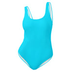 Solid Ocean One-Piece Swimsuit-Coastal Cool