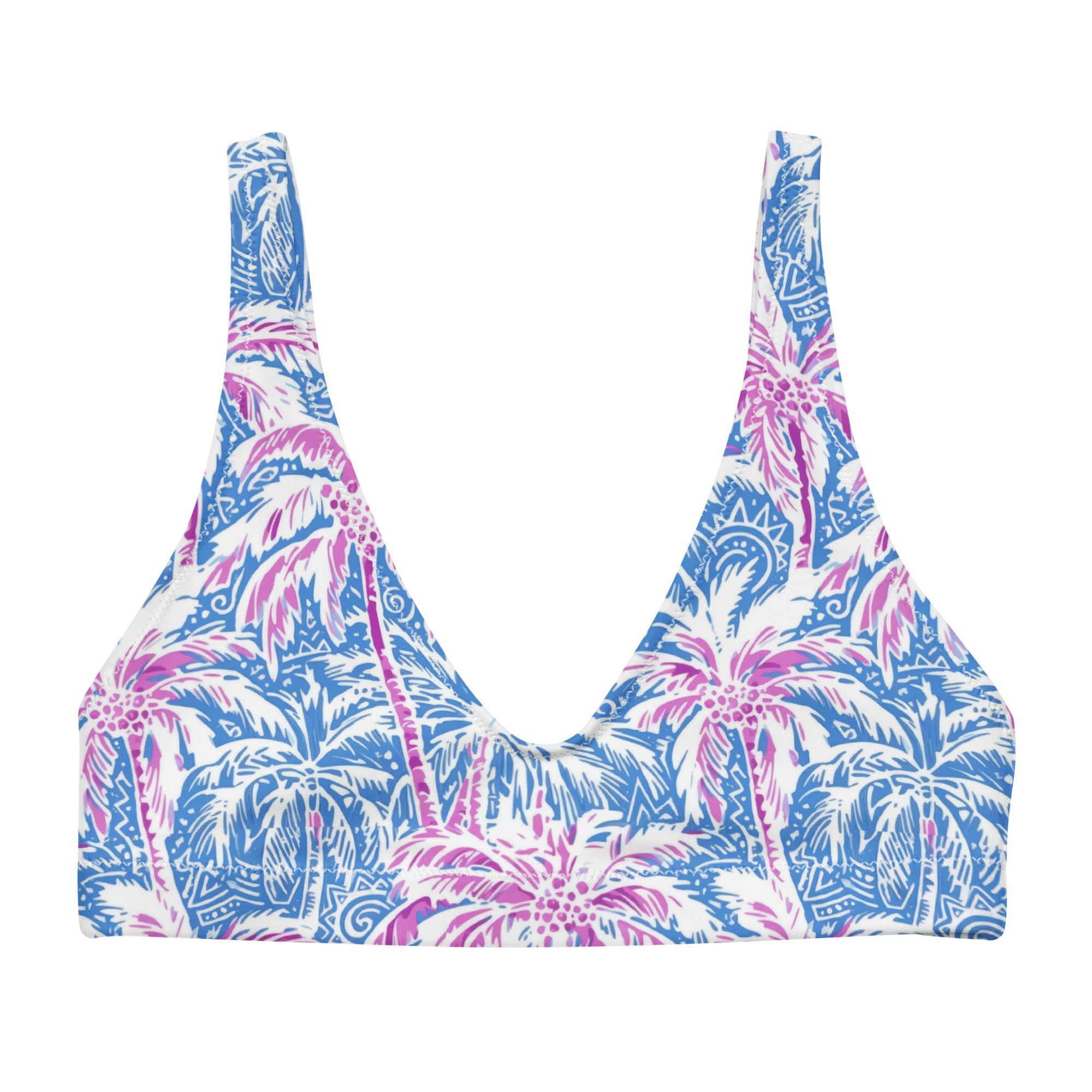 Sun-Kissed Sands Bikini Top-Coastal Cool