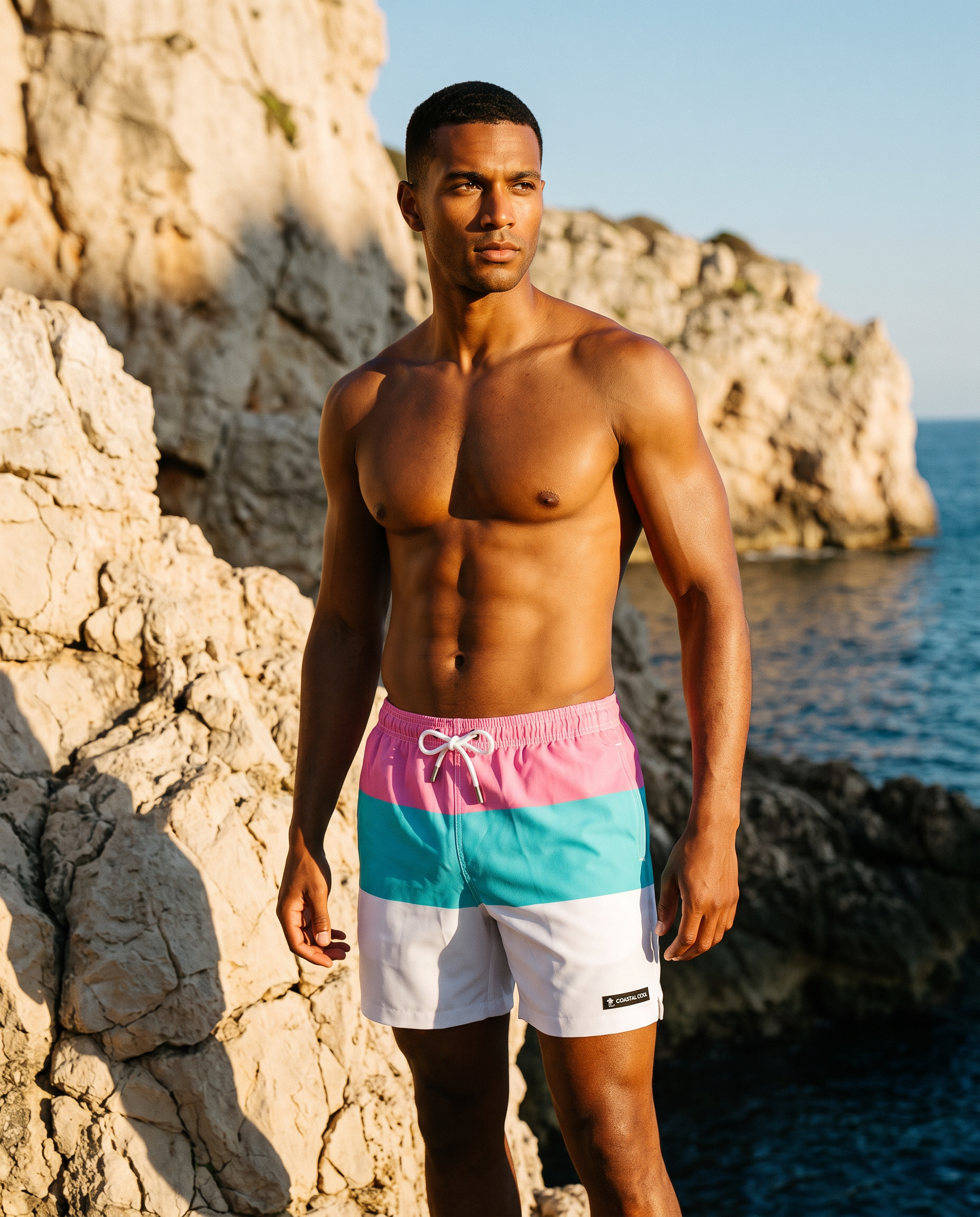 Surf Shop Swim Trunks-Coastal Cool-2026-V1