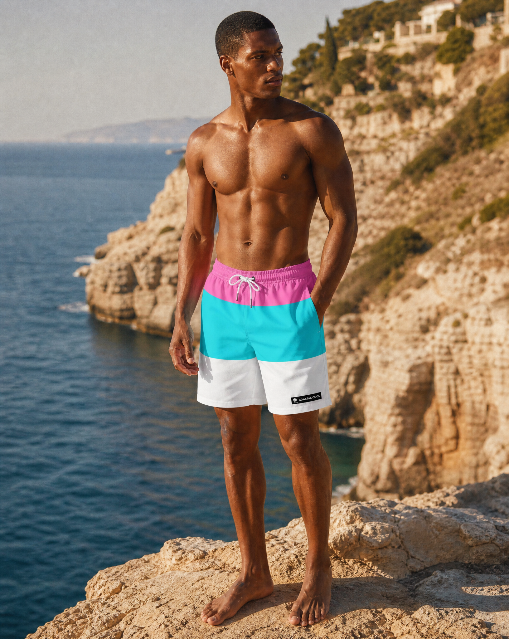 Surf Shop Swim Trunks-Coastal Cool-2026-V1