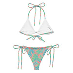 Tequila Sunrise Bikini by Coastal Cool adjustable bikini set UPF 50 breathable sustainable resort style