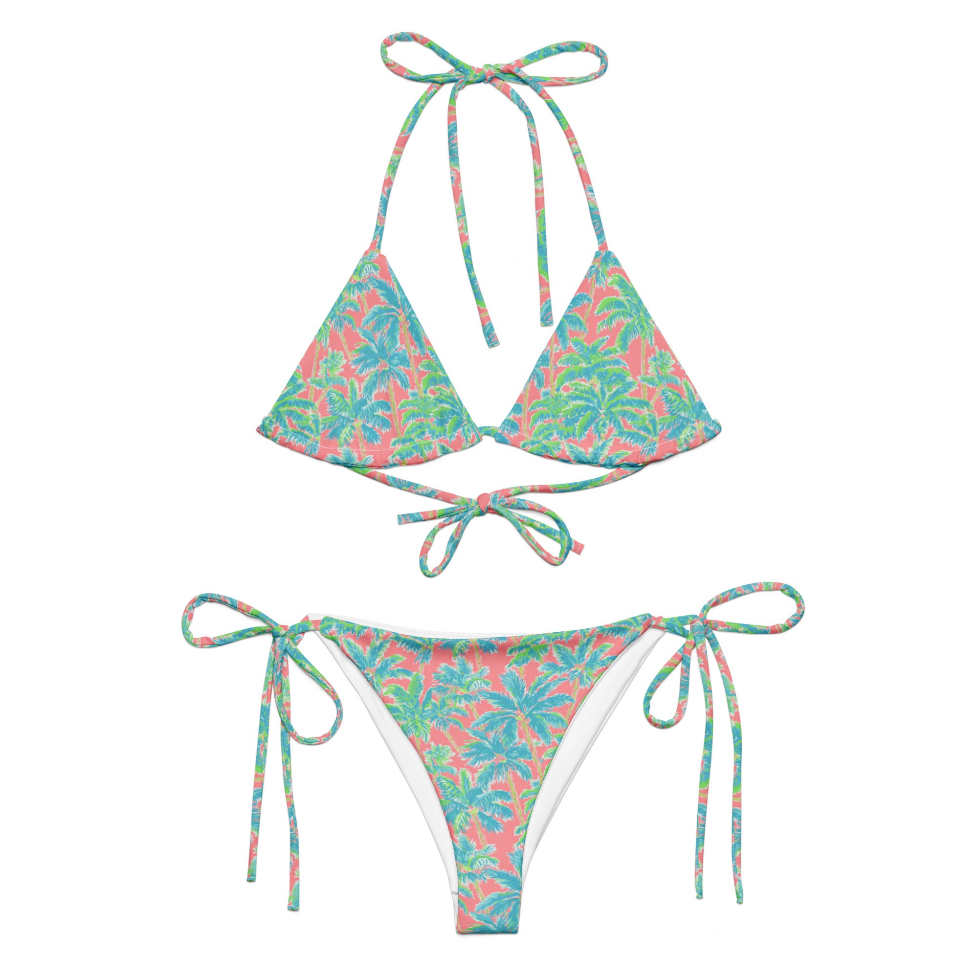 Tequila Sunrise Bikini by Coastal Cool adjustable bikini set UPF 50 breathable sustainable resort style