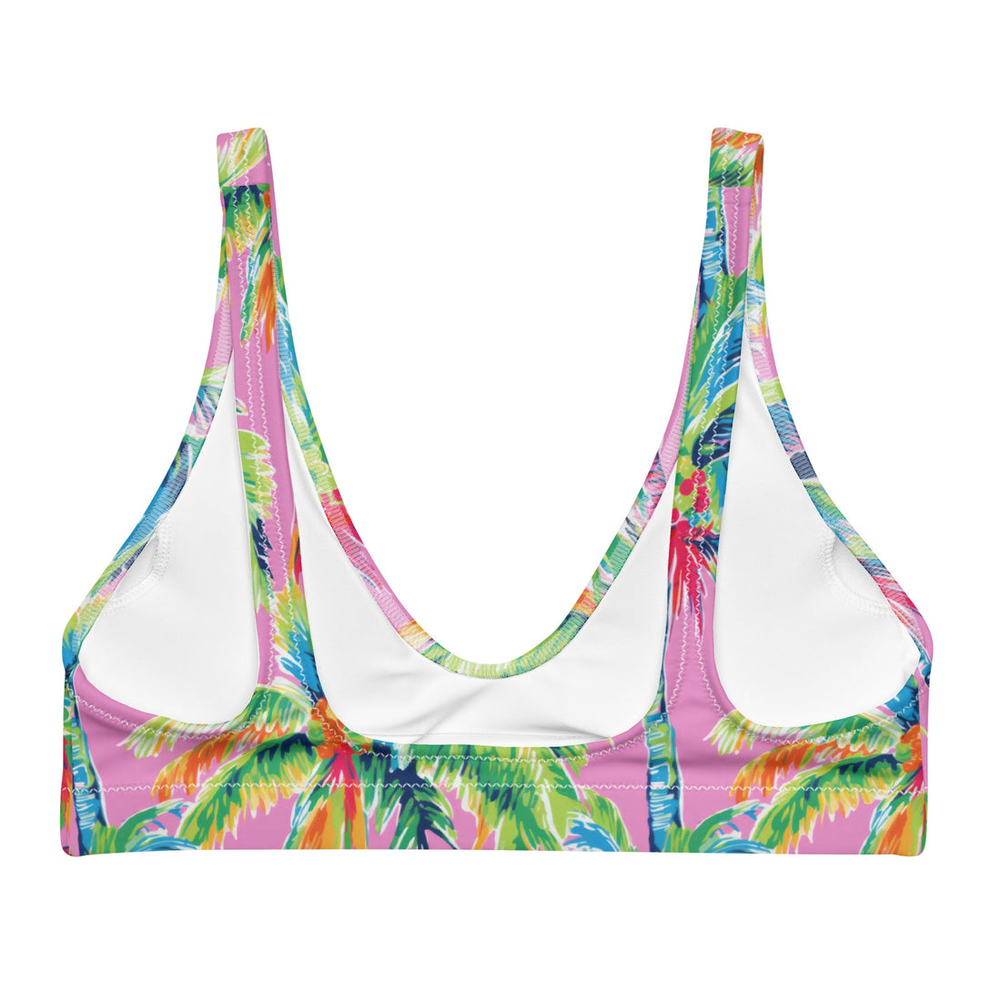 Tequila Sunrise Bikini Top-Coastal Cool-Recycled Swimsuits and Beachwear
