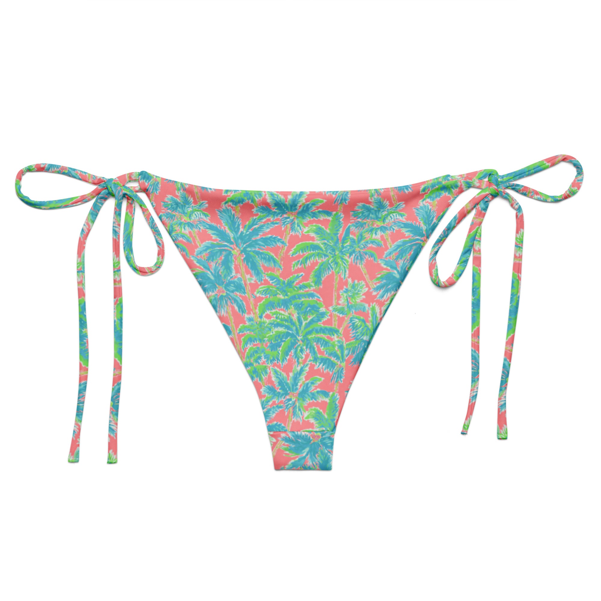 Tequila Sunrise String Bikini Bottom-Coastal Cool
