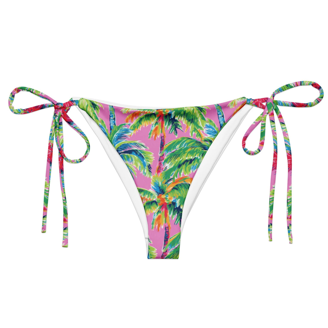 Tequila Sunrise String Bikini Bottom-Coastal Cool-Recycled Swimsuits and Beachwear