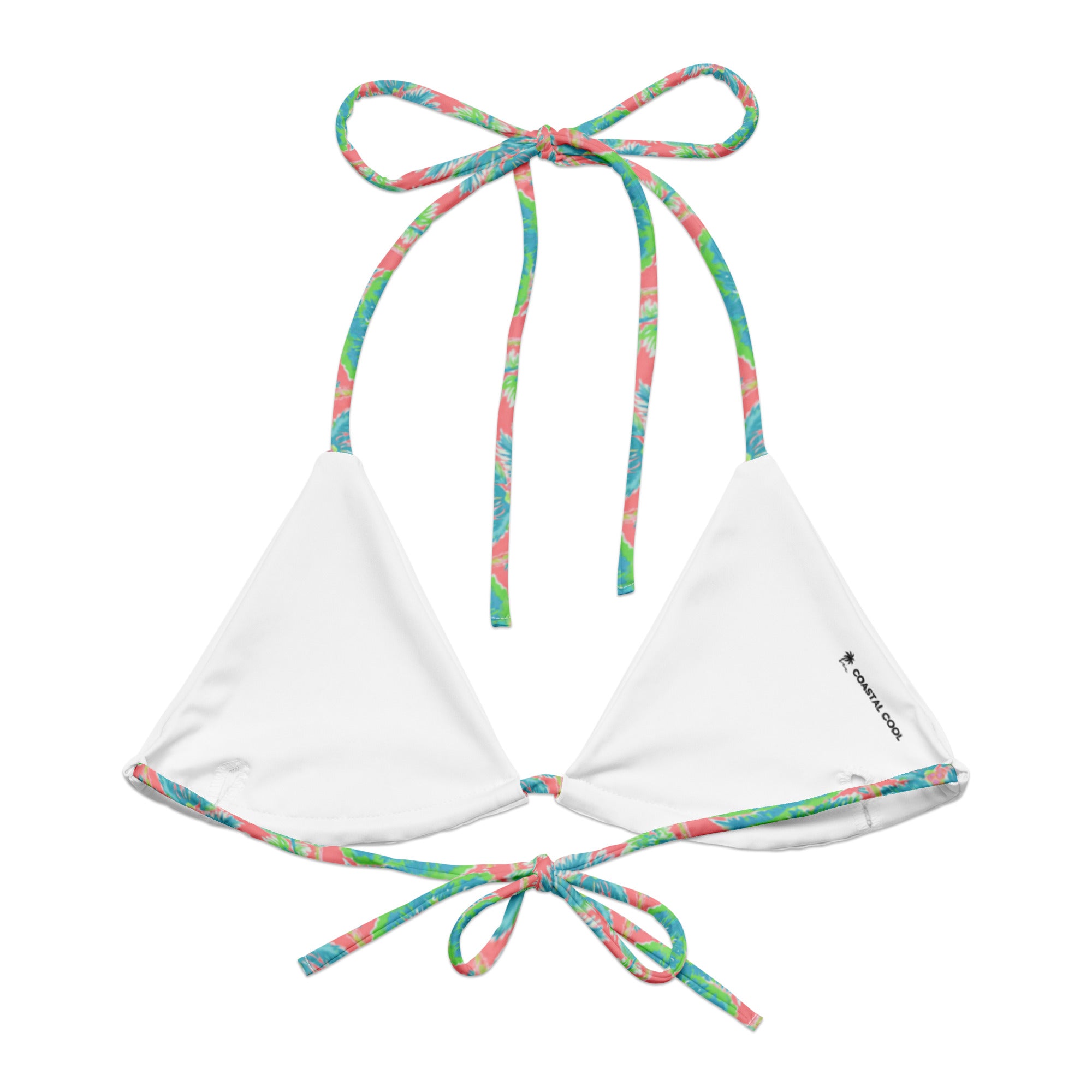 Tequila Sunrise String Bikini Top-Coastal Cool