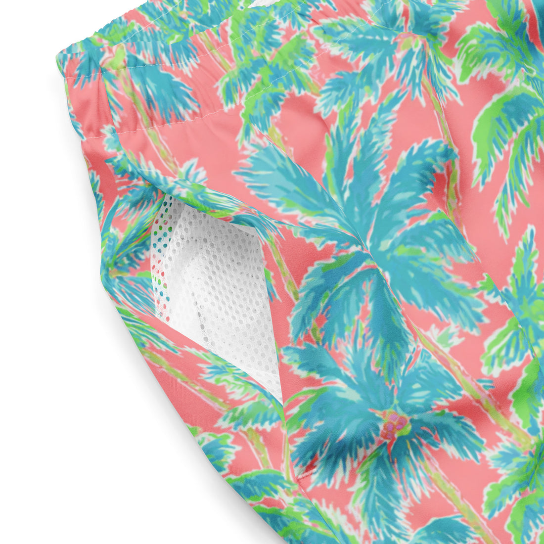 Tequila Sunrise Swim Trunks-Coastal Cool