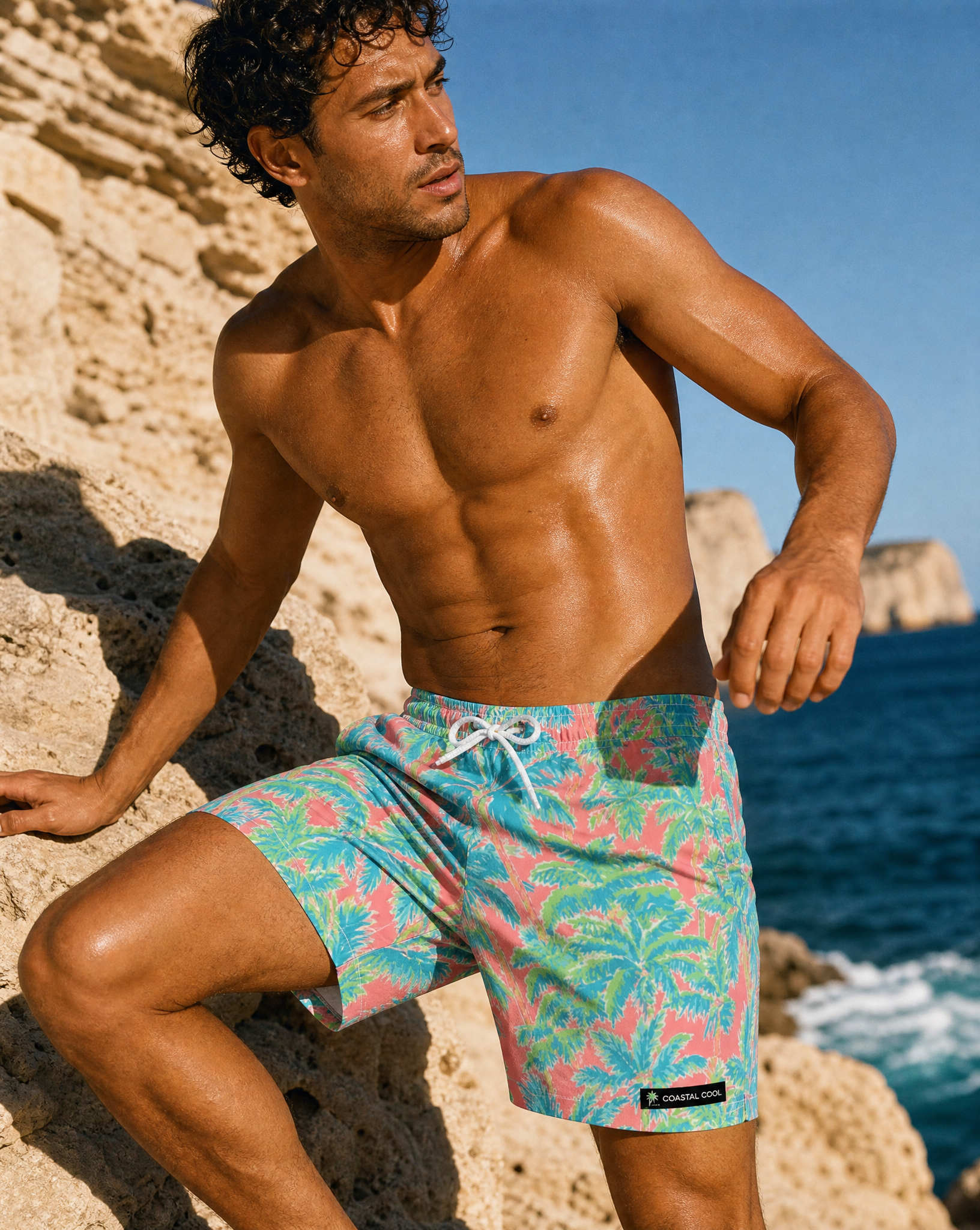 Tequila Sunrise Swim Trunks-Coastal Cool-2026-V1