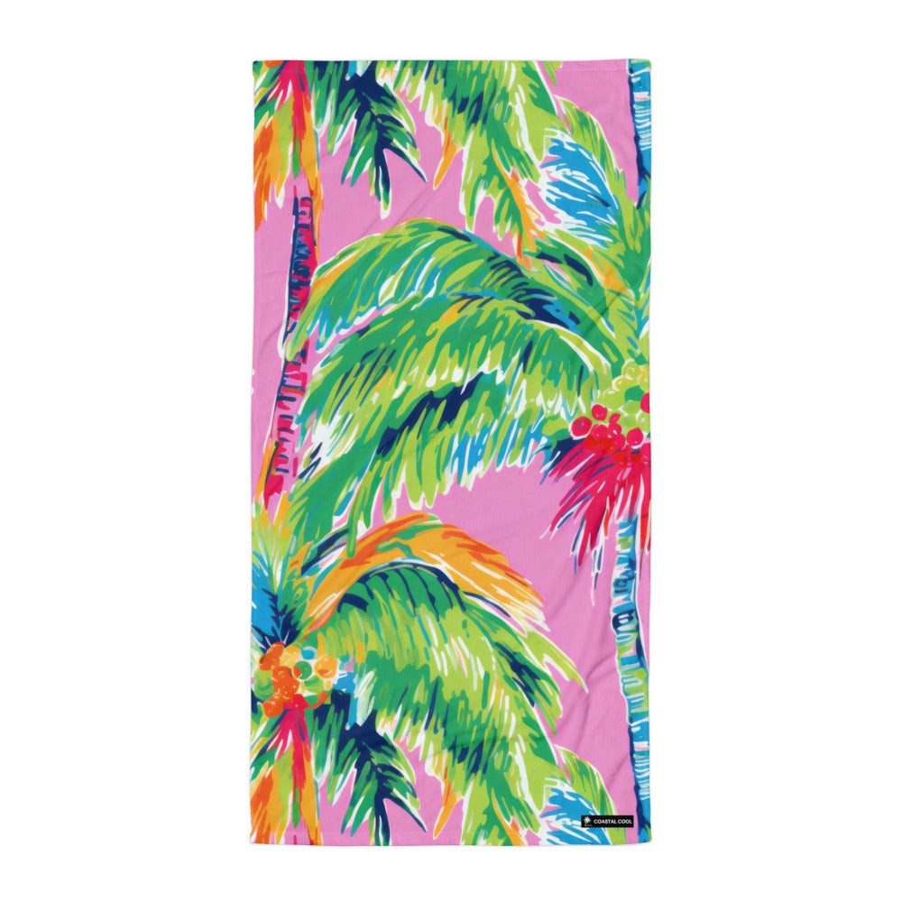 Tequila Sunrise Towel-Coastal Cool-Swimwear-Beachwear-Recycled-Paradise