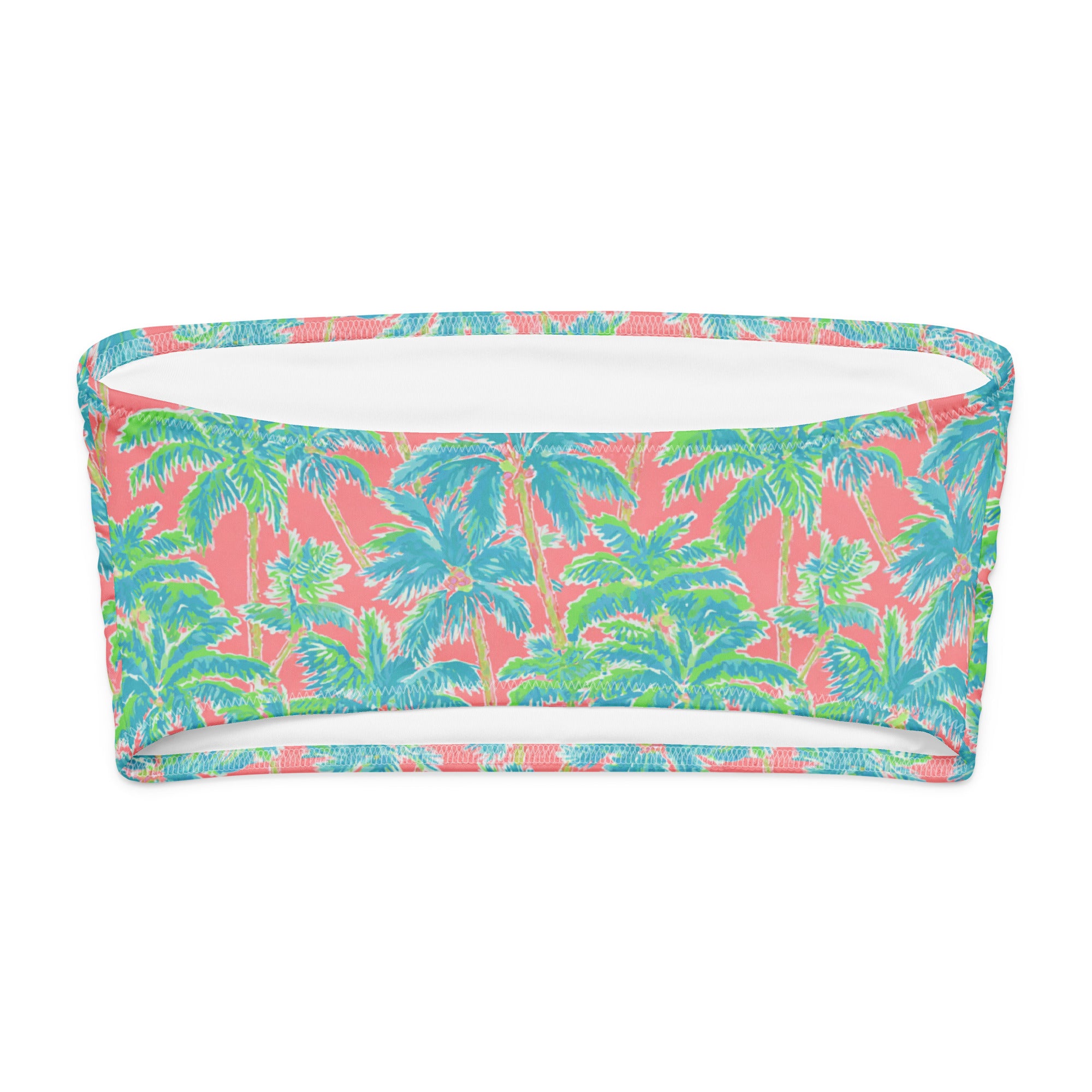 Tequila Sunrise Tube Bikini Top-Coastal Cool