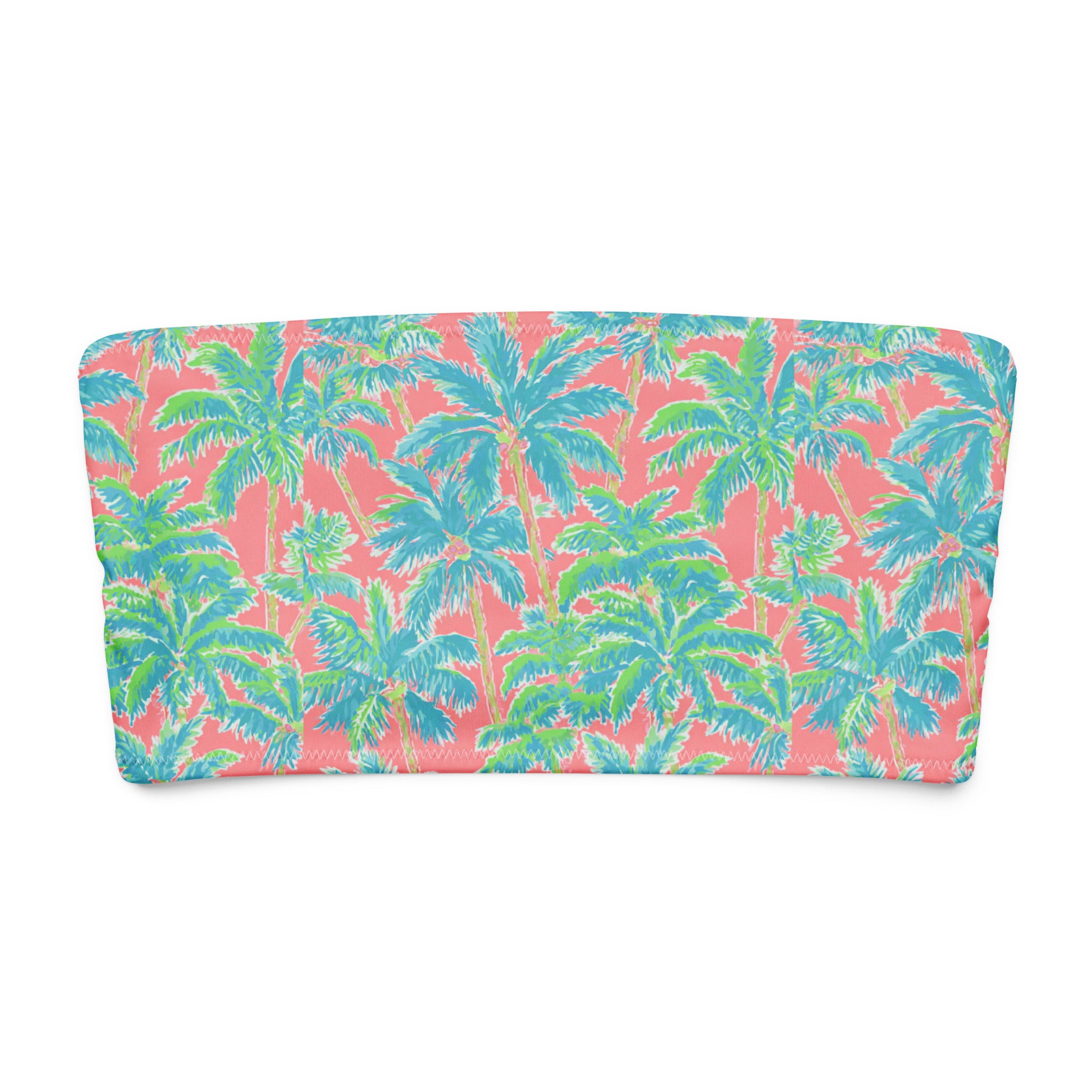 Tequila Sunrise Tube Bikini Top-Coastal Cool