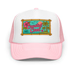 The Getaway Frame Pink - Hat-Coastal Cool