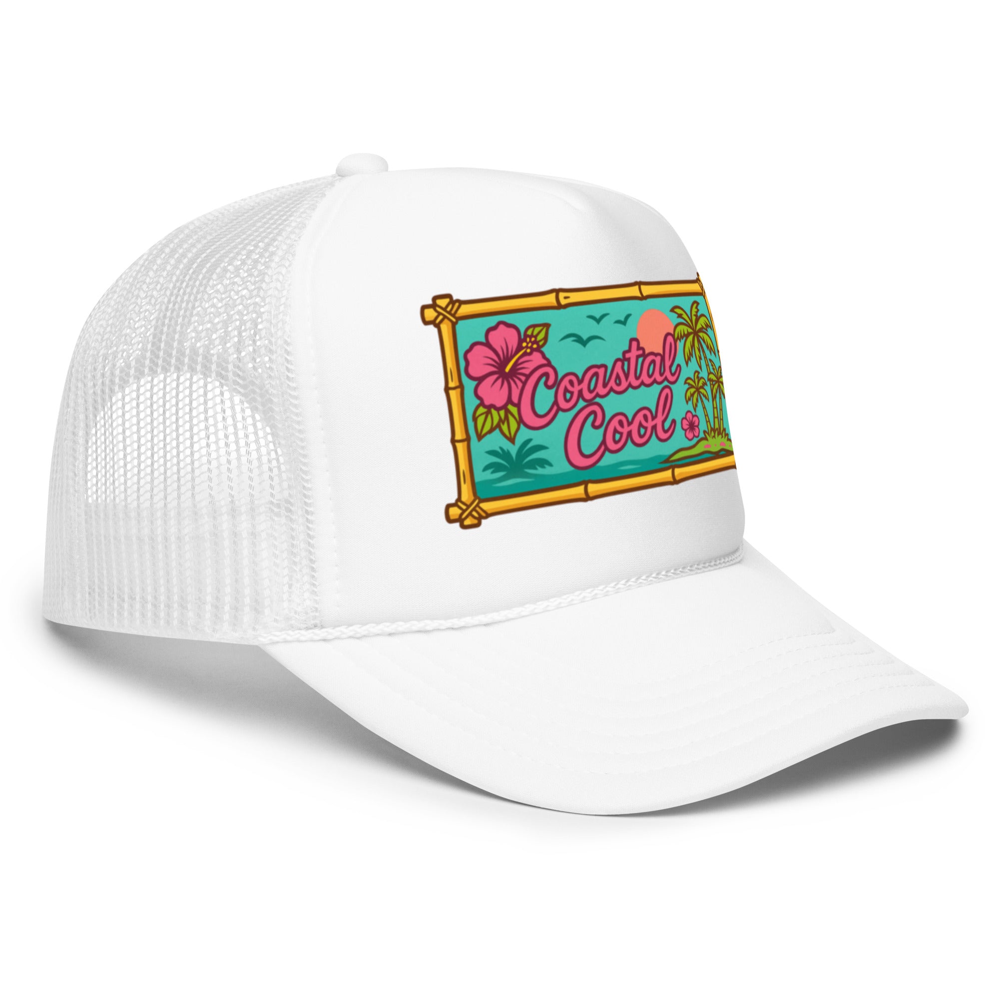 The Getaway Frame - White-Coastal Cool