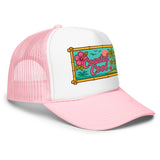The Getaway Pink - Hat-Coastal Cool performance trucker hat durable high quality comfort fit