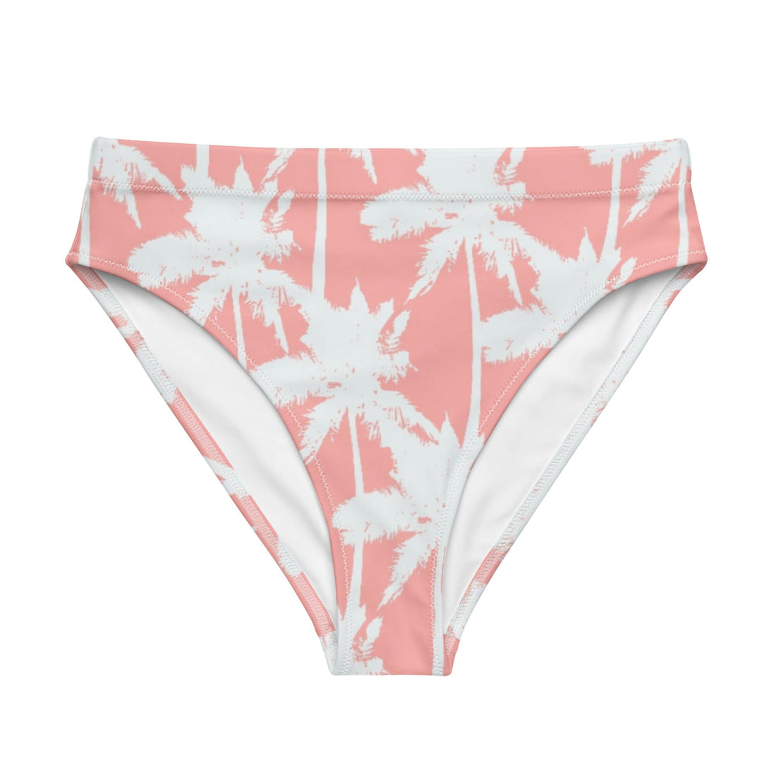 The Groove Pink Bikini Bottom-Coastal Cool-Recycled Swimsuits and Beachwear