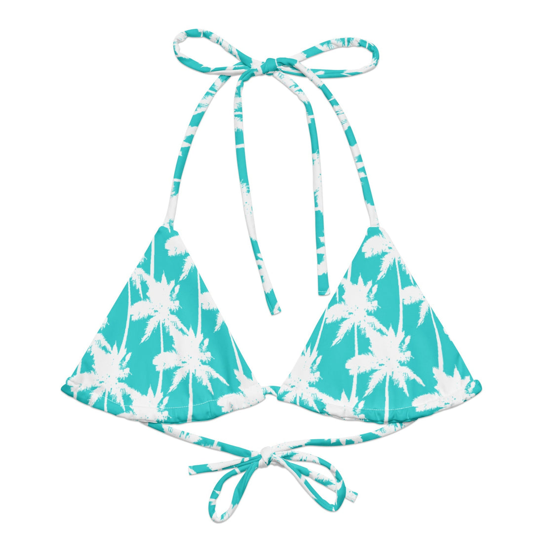 The Groove String Bikini Top-Coastal Cool