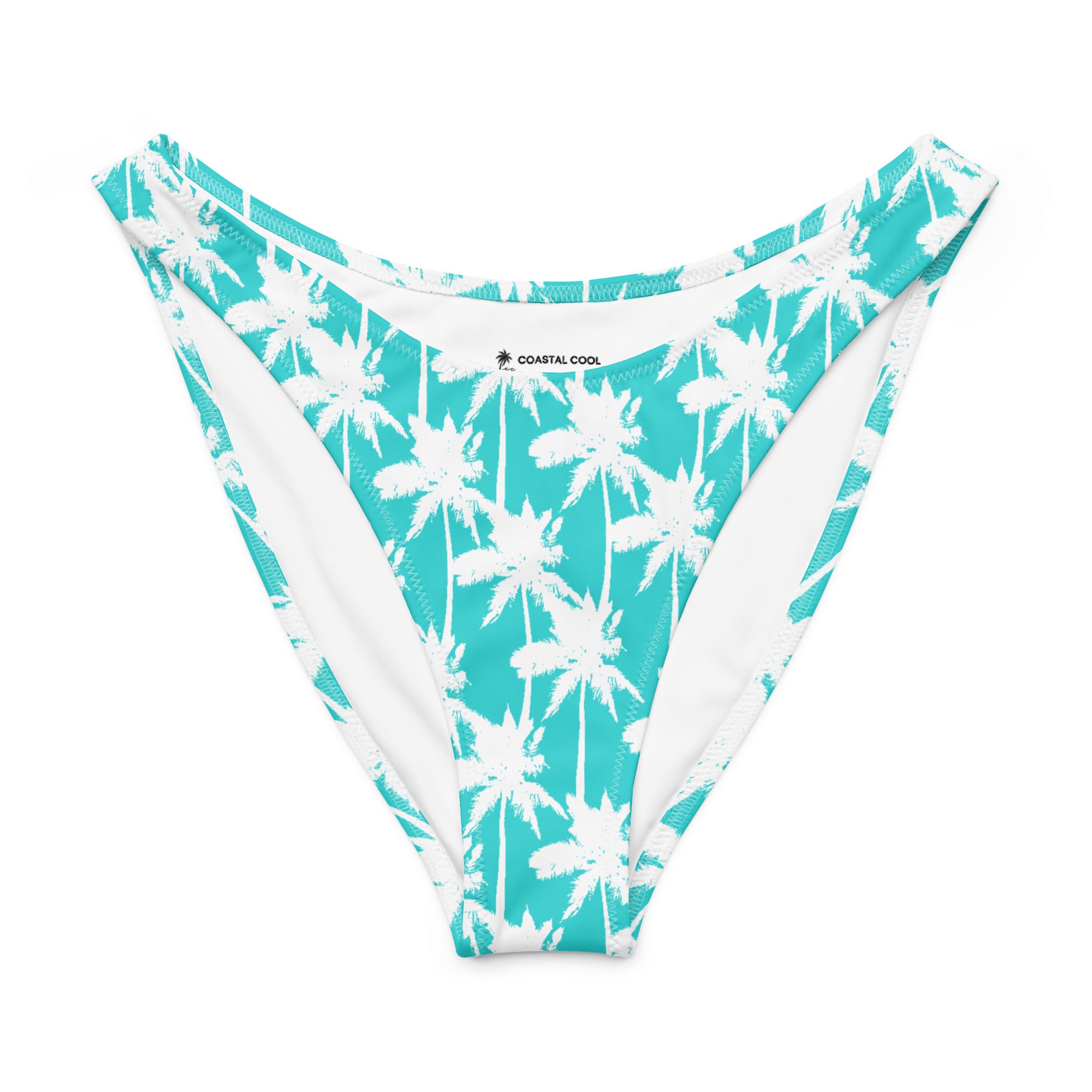 The Groove V-Waist Bikini Bottom-Coastal Cool