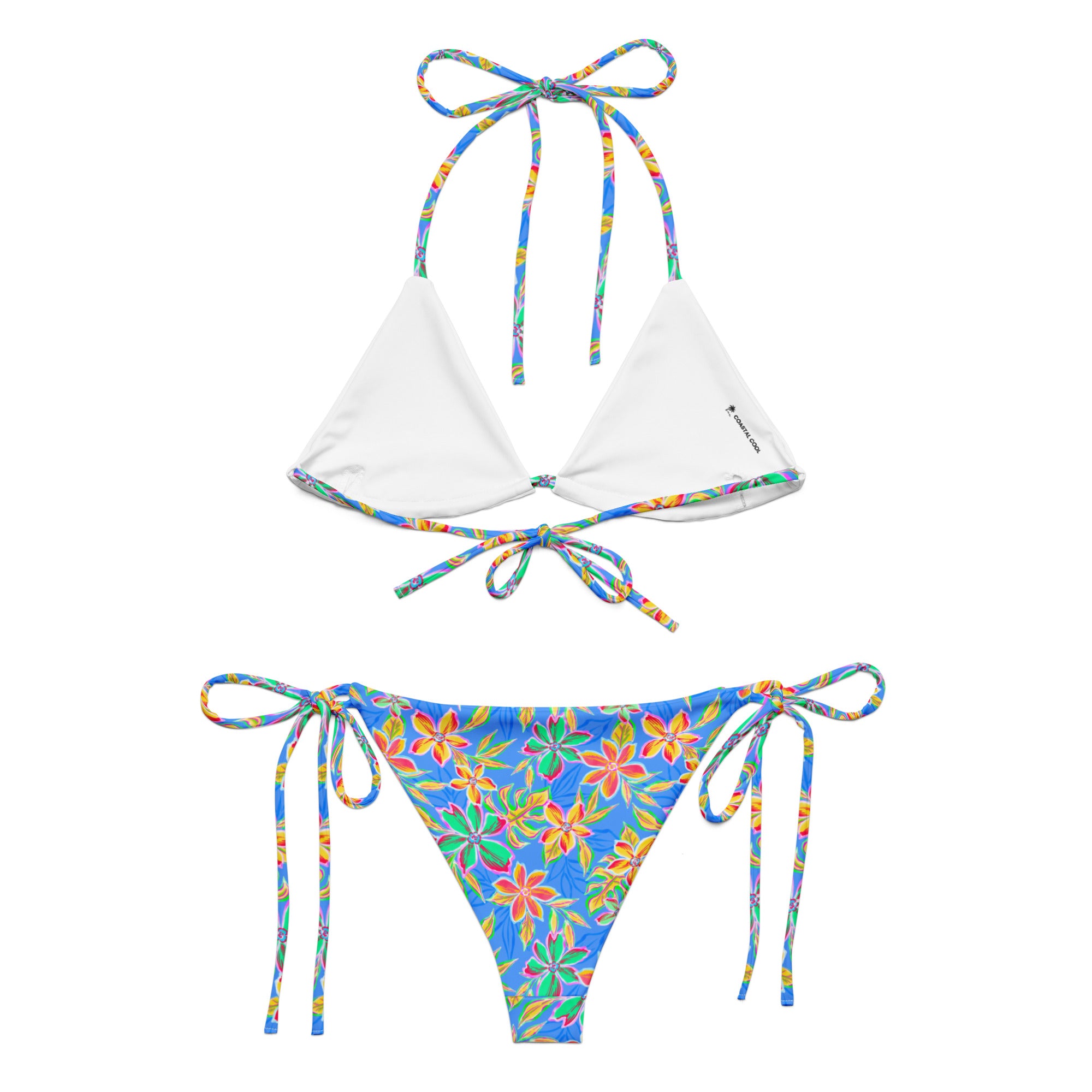 Tidewater String Bikini-Coastal Cool