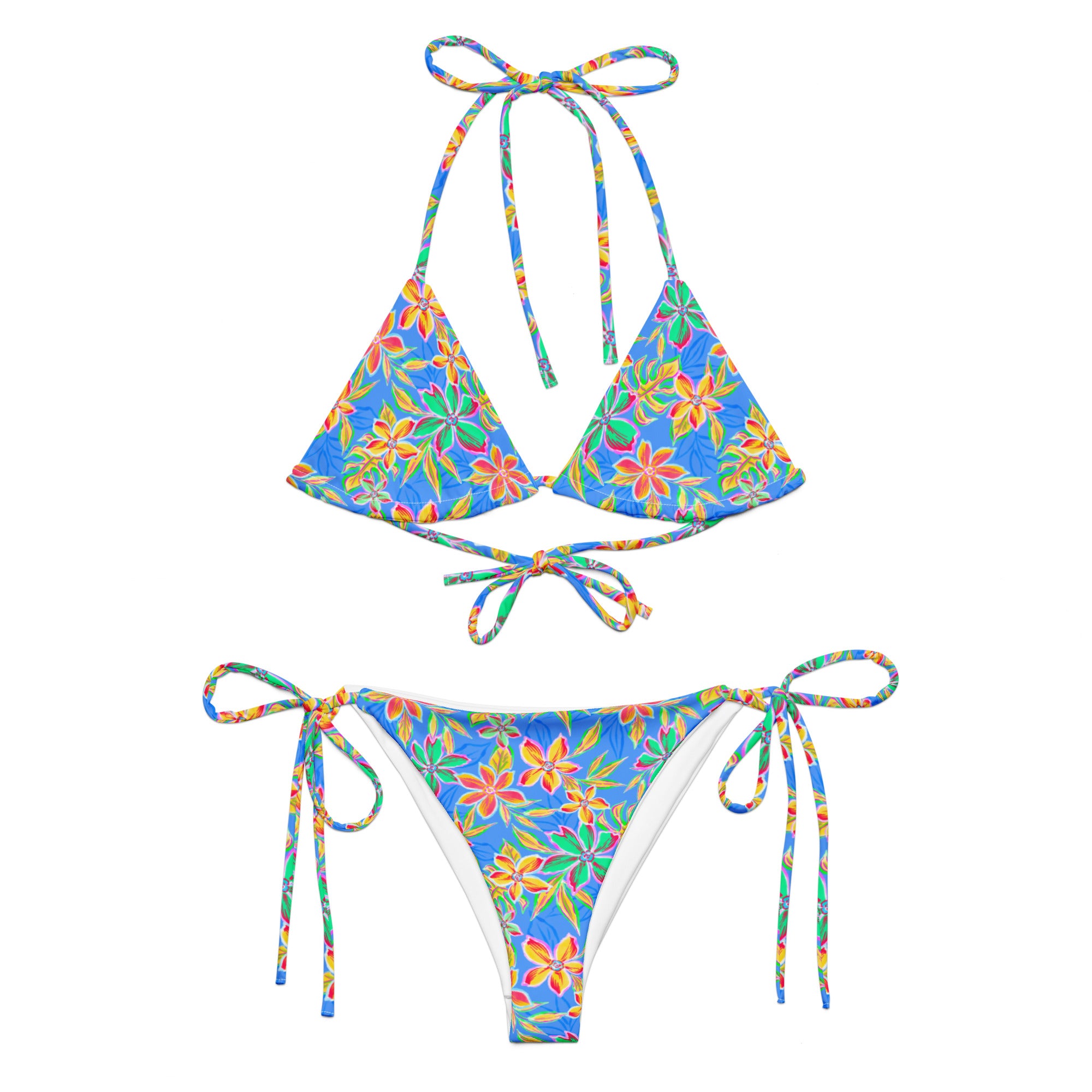 Tidewater String Bikini-Coastal Cool
