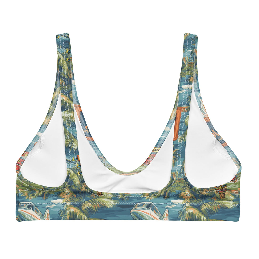 Today in the Quay Bikini Top - CUSTOM-Coastal Cool-Recycled Swimsuits and Beachwear