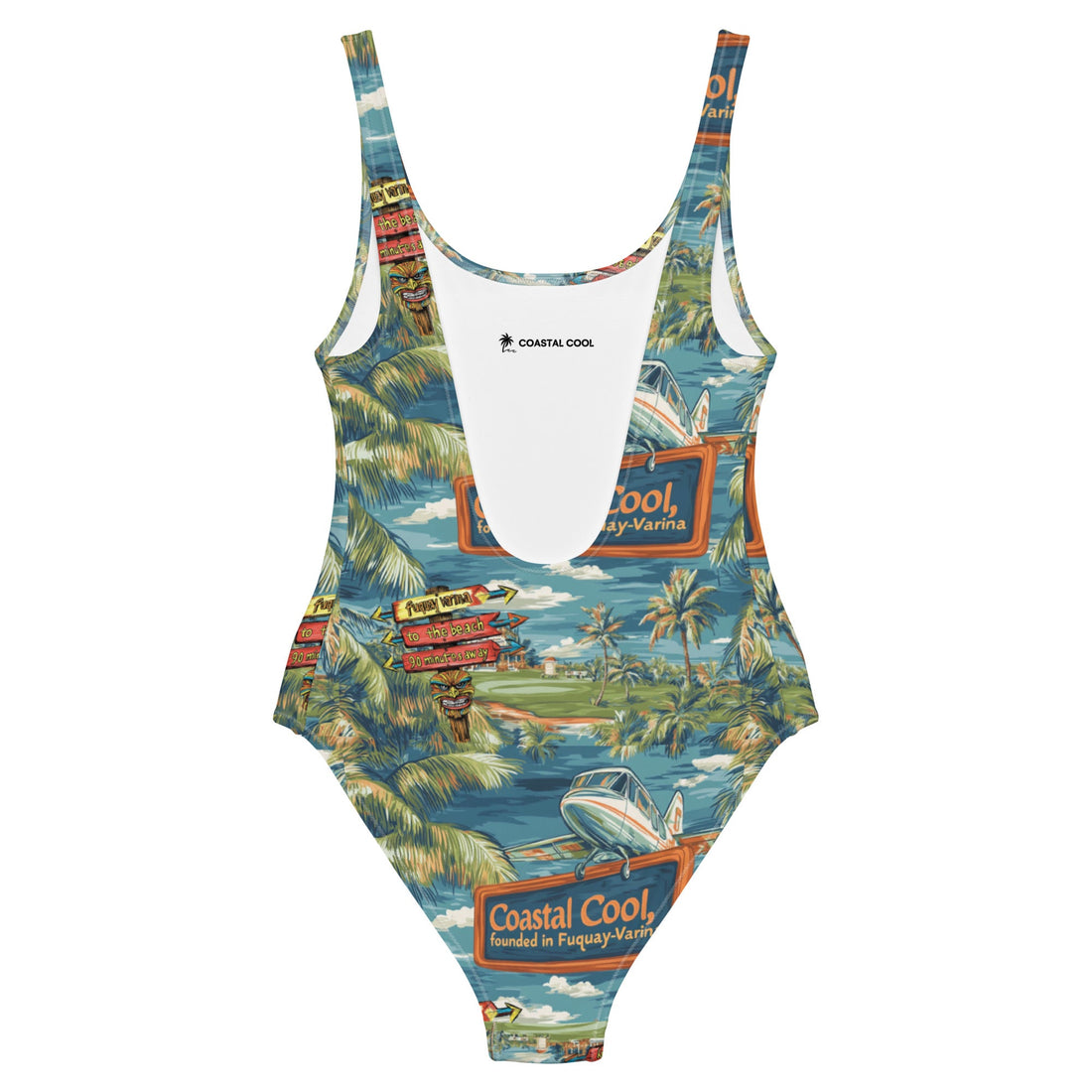 Today in the Quay One-Piece Swim - CUSTOM-Coastal Cool