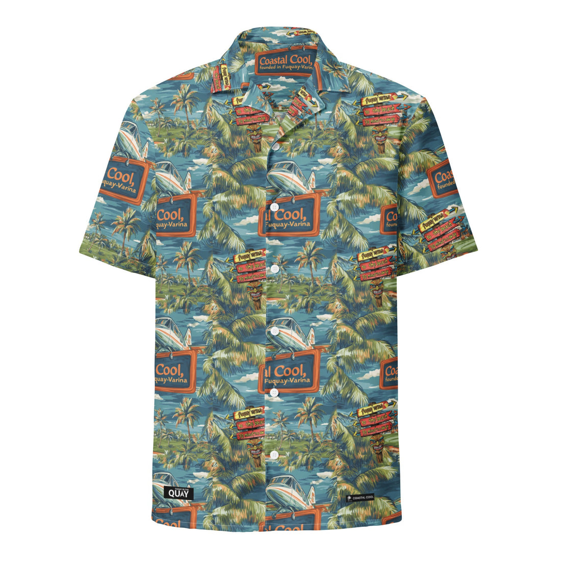 Today in the Quay Short Sleeve. - CUSTOM-Coastal Cool-Recycled Swimsuits and Beachwear