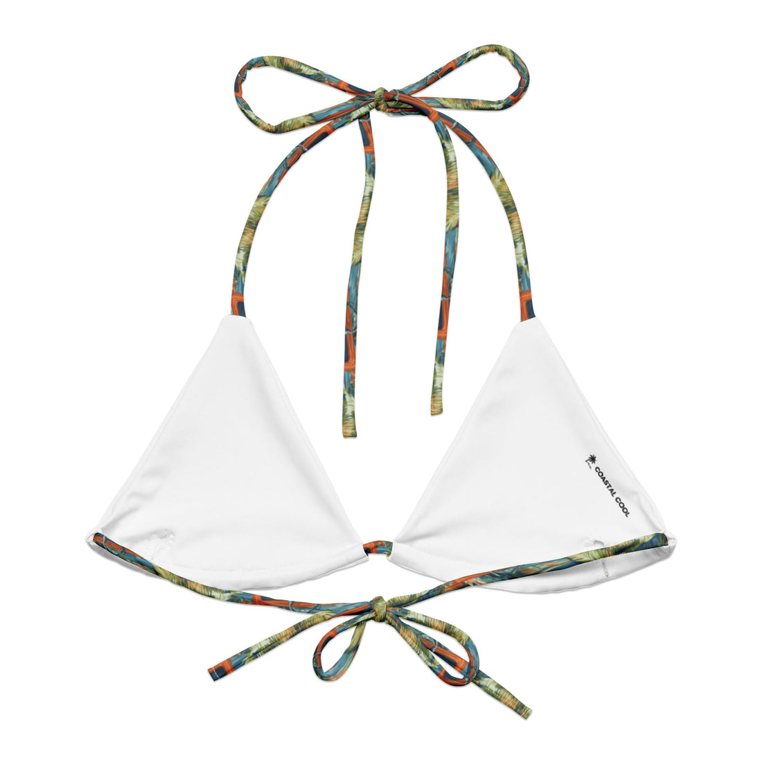 Today in the Quay String Bikini Top - CUSTOM-Coastal Cool-Recycled Swimsuits and Beachwear