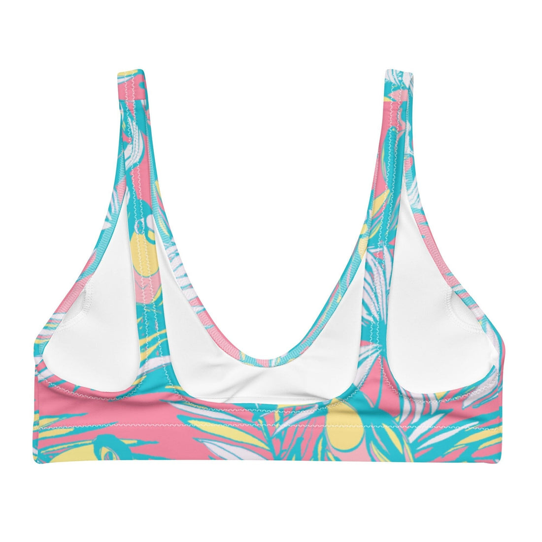 Toucan Do It Bikini Top-Coastal Cool