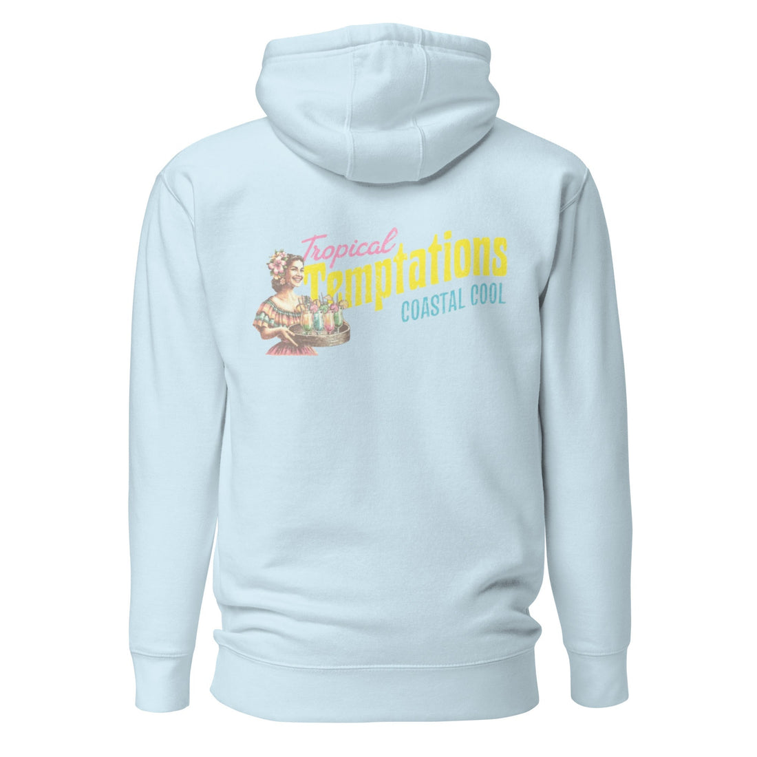 Tropical Temptations Hoodie-Coastal Cool