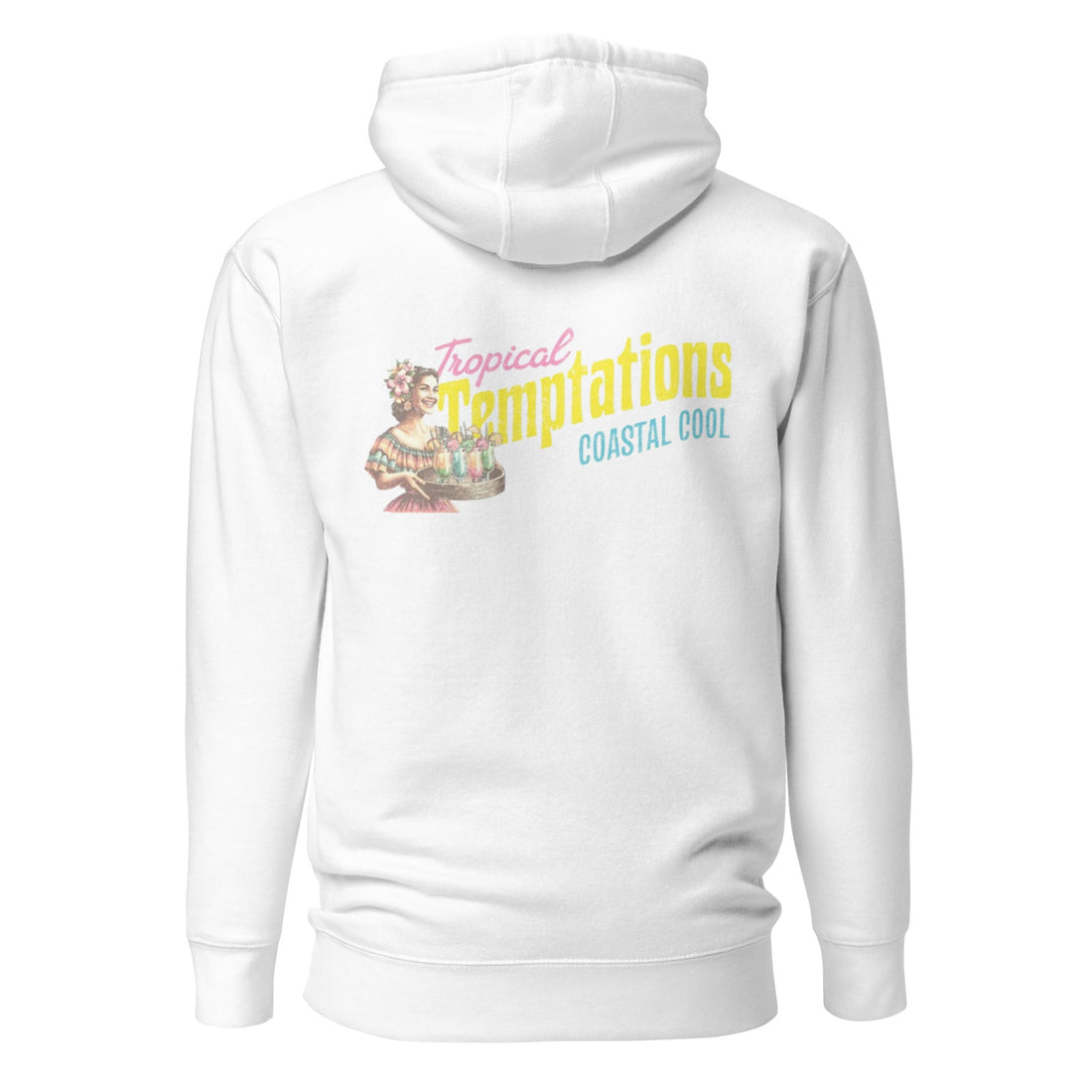 Tropical Temptations Hoodie-Coastal Cool