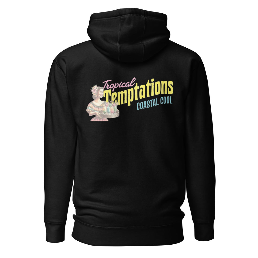 Tropical Temptations Hoodie-Coastal Cool