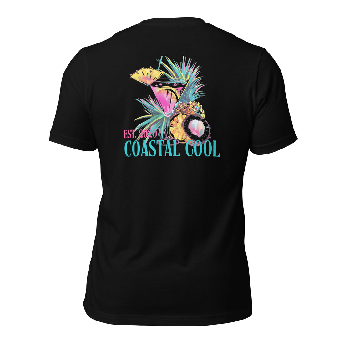 Vacation Drink tee-Coastal Cool