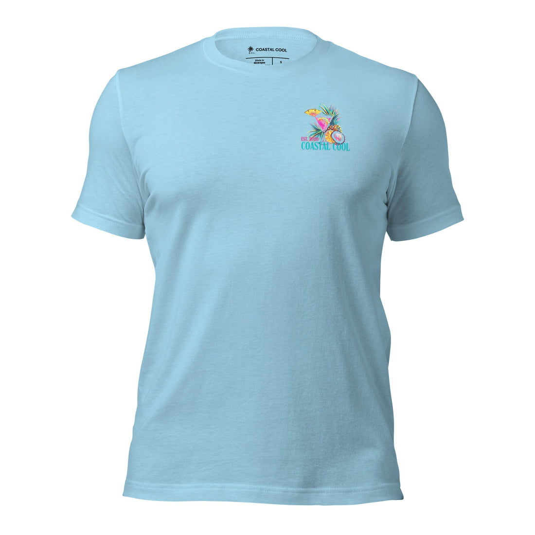 Vacation Drink tee-Coastal Cool