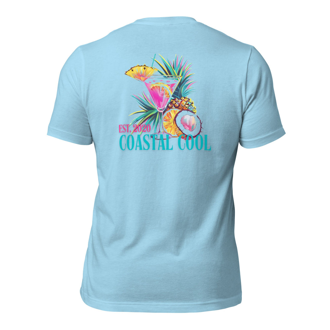 Vacation Drink tee-Coastal Cool