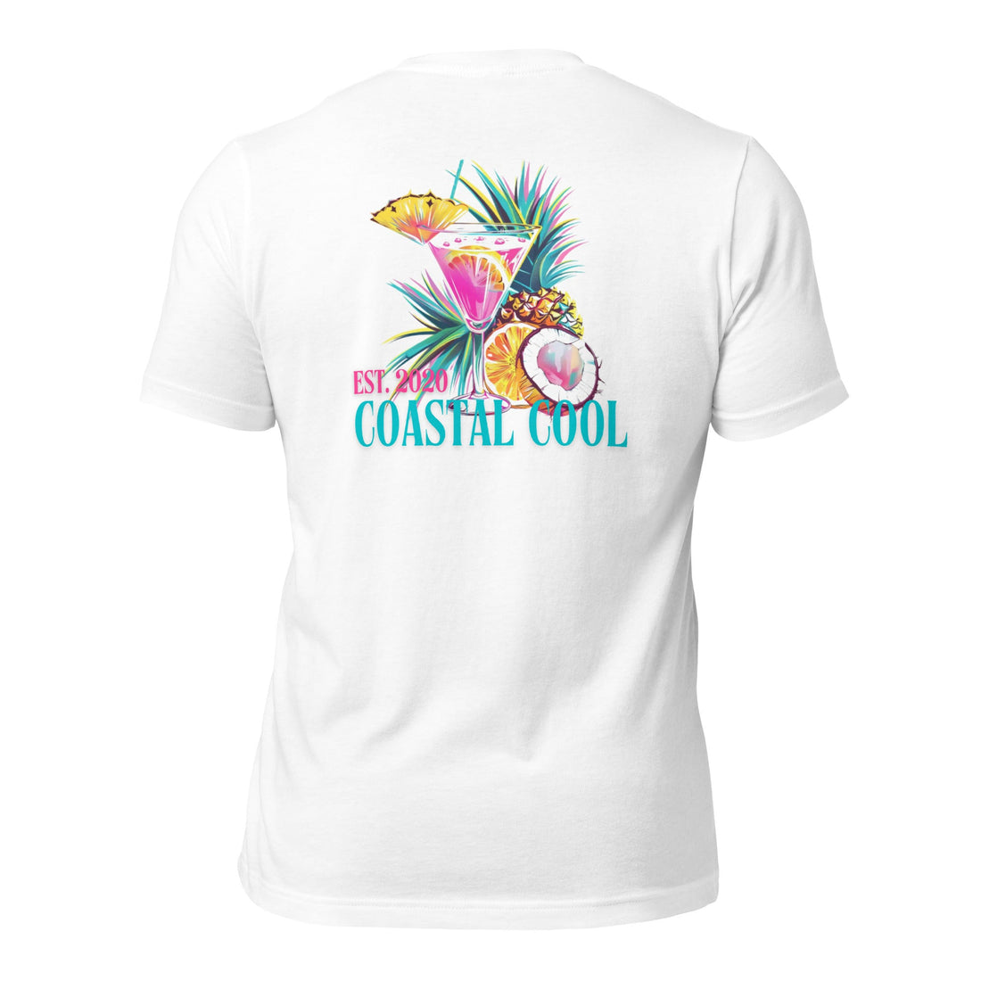 Vacation Drink tee-Coastal Cool