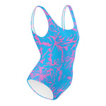 Vacation One-Piece Swimsuit-Coastal Cool