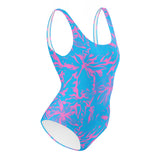 Vacation One-Piece Swimsuit-Coastal Cool