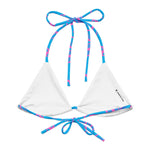 Vacation String Bikini Top-Coastal Cool