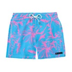 Vacation Swim Trunks-Coastal Cool