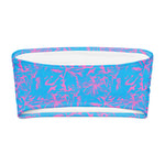 Vacation Tube Bikini Top-Coastal Cool