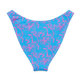 Vacation V-Waist Bikini Bottom-Coastal Cool