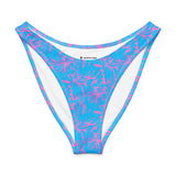 Vacation V-Waist Bikini Bottom-Coastal Cool