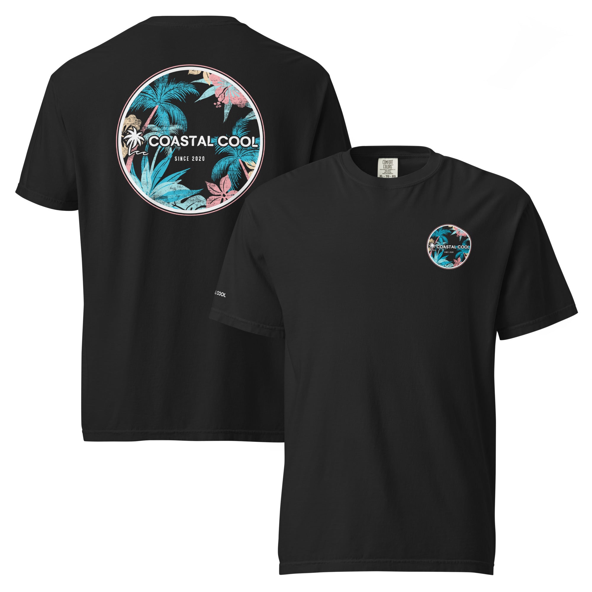 Vacay Tee - Black-Coastal Cool