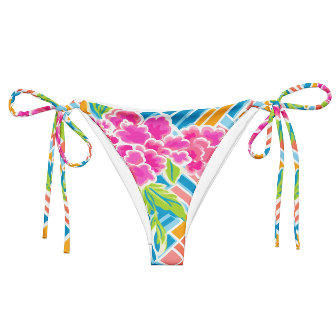 Villas String Bikini Bottom-Coastal Cool