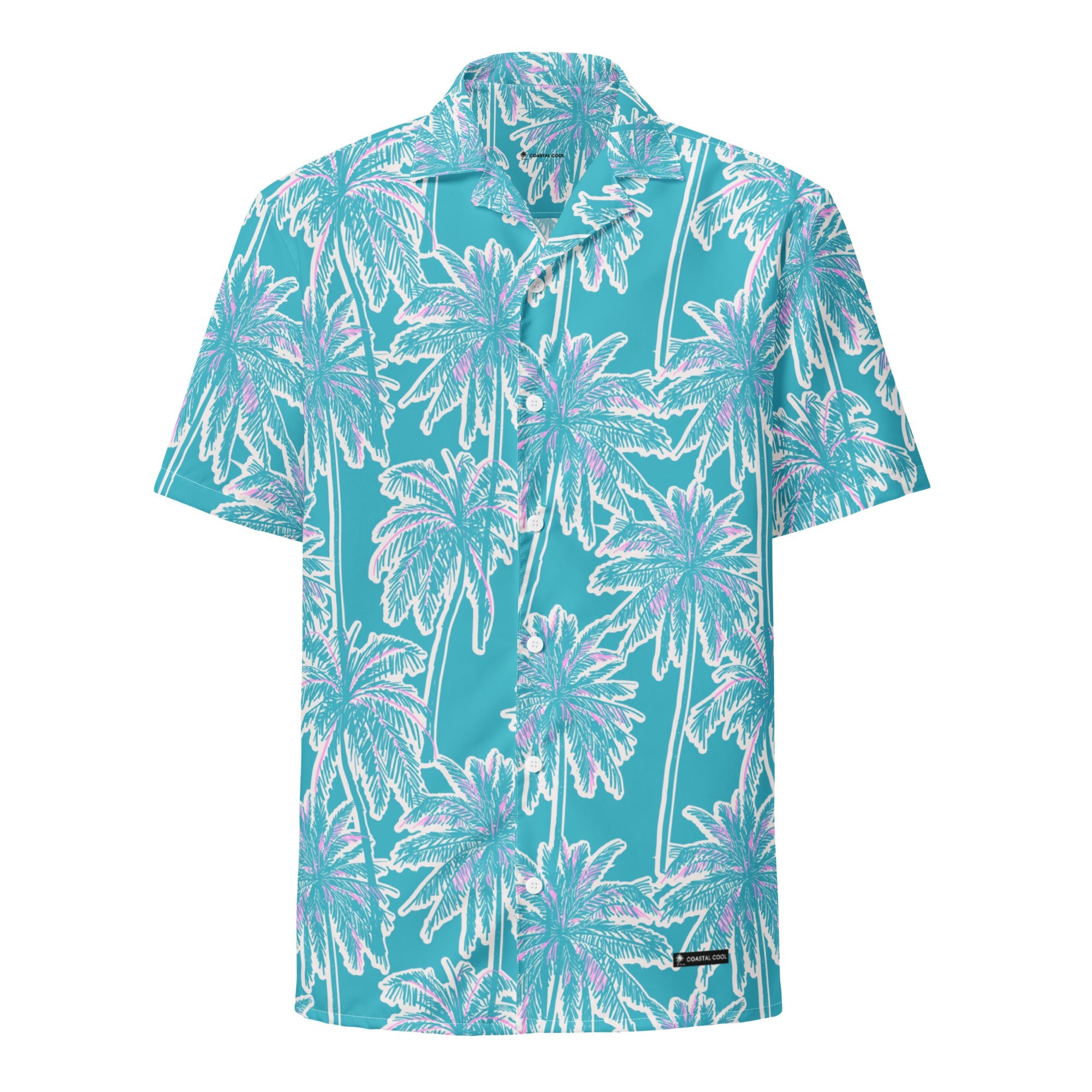 Virgin Islands Blue Short Sleeve-Coastal Cool