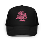 Waxed Out Hat - Black by Coastal Cool adjustable trucker hat durable fit