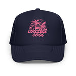 Waxed Out Hat - Navy by Coastal Cool adjustable trucker hat durable fit