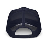 Waxed Out Hat - Navy-Coastal Cool performance trucker hat durable high quality comfort fit